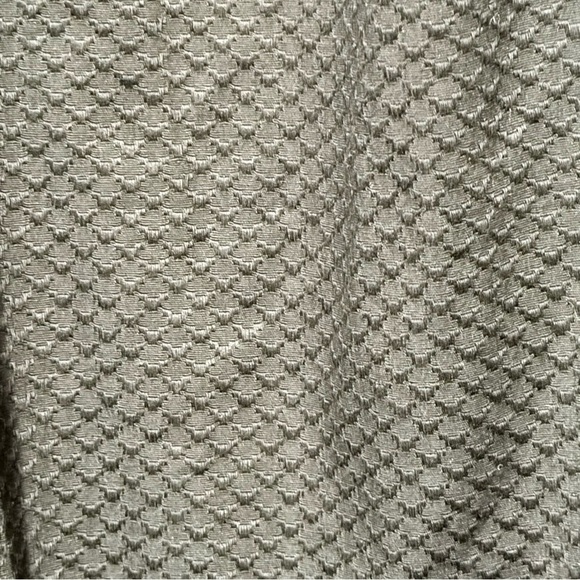 Something Navy Black Square Neck Shirred Ruffled Sleeve Textured Mini Dress - Picture 6 of 10